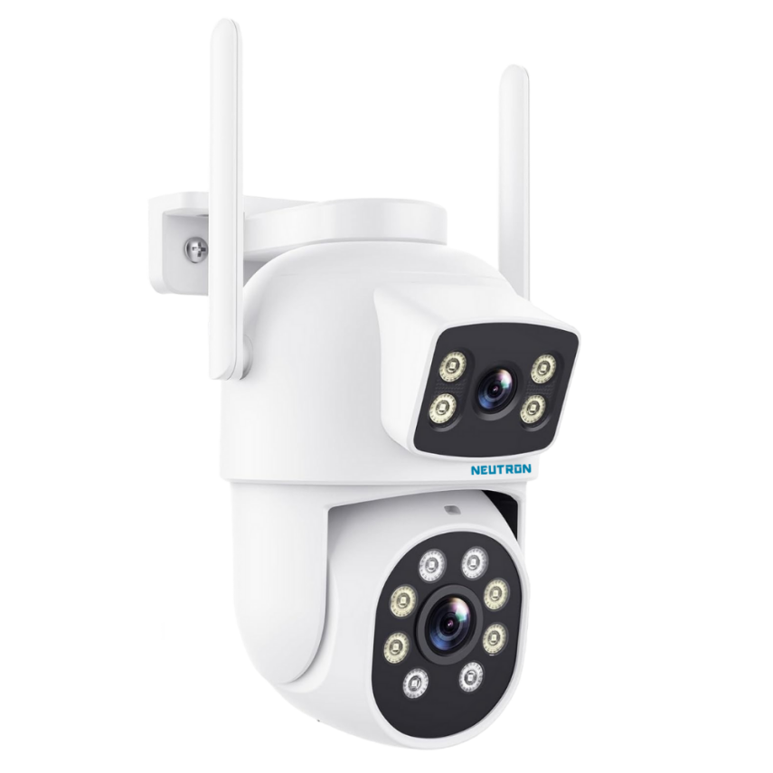 Neutron Çift Kameralı Dış Mekan Pan/Tilt Kablosuz IP Kamera - 1