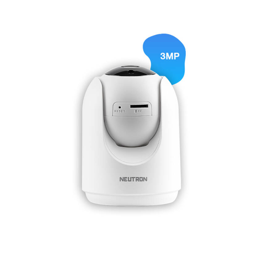 Neutron 3MP İç Mekan Pan/Tilt IP Güvenlik Kamerası - 3