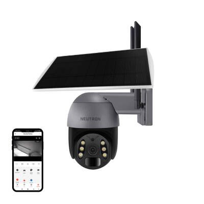 Neutron 3MP 4G Sim Kartlı Pan/Tilt IP Solar Kamera - 1