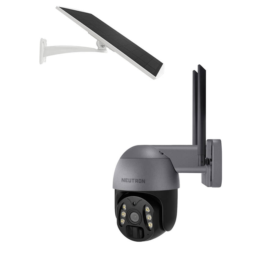 Neutron 3MP 4G Sim Kartlı Pan/Tilt IP Solar Kamera - 2