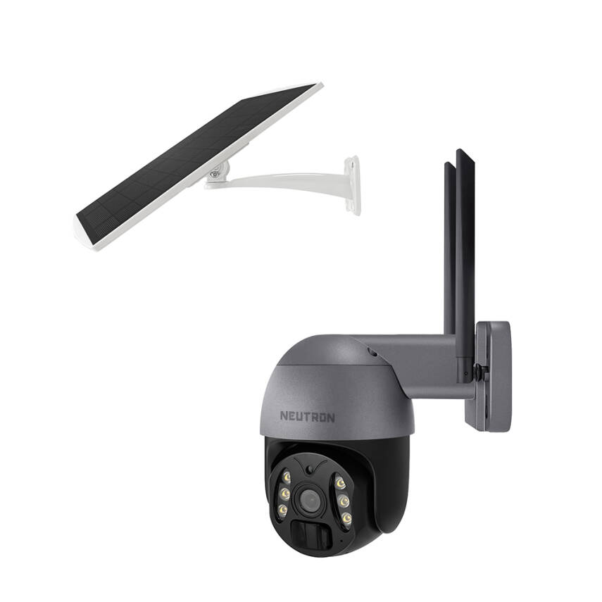 Neutron 3MP 4G Sim Kartlı Pan/Tilt IP Solar Kamera - 3