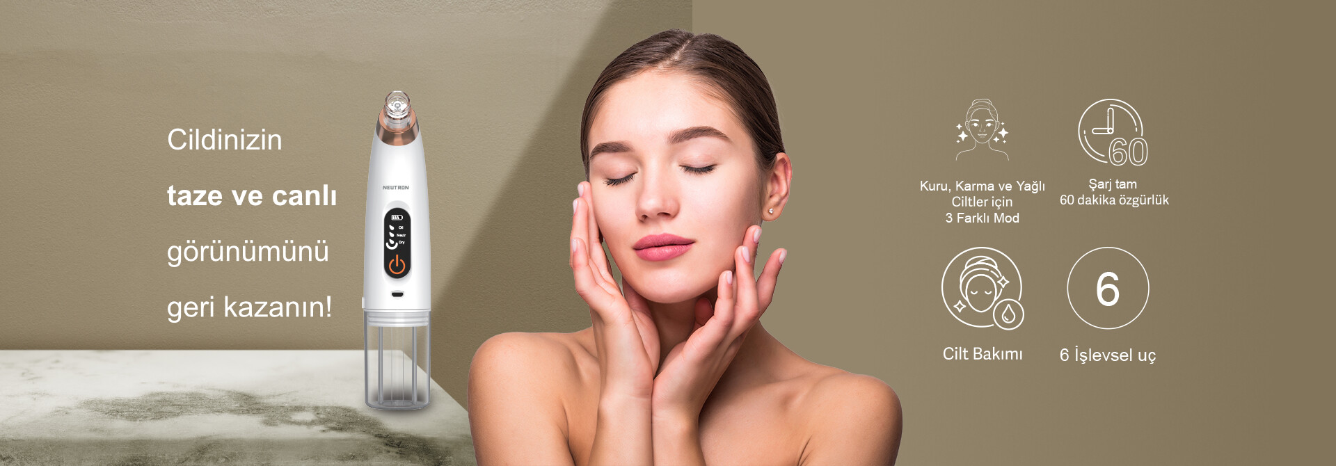 Neutron Su Hazneli Siyah Nokta Temizleme Cihazı