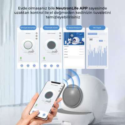 Neutron Akıllı Kedi Tuvaleti - 2