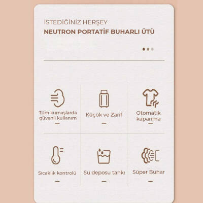 Neutron Buharlı Dikey Ütü - 11