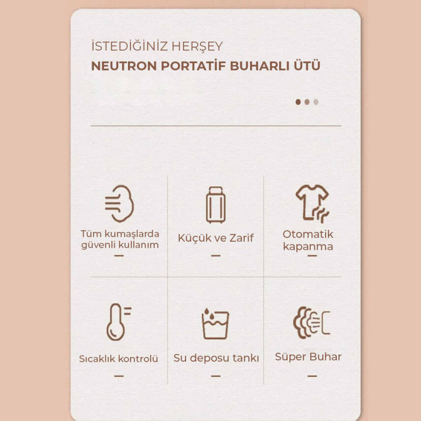 Neutron Buharlı Dikey Ütü - 11
