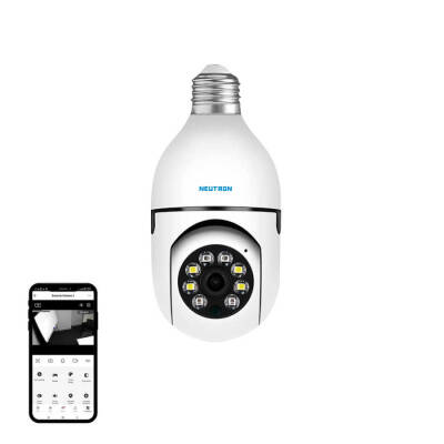 Neutron Duya Takılan Pan/Tilt 3MP Akıllı Güvenlik Kamerası - 1