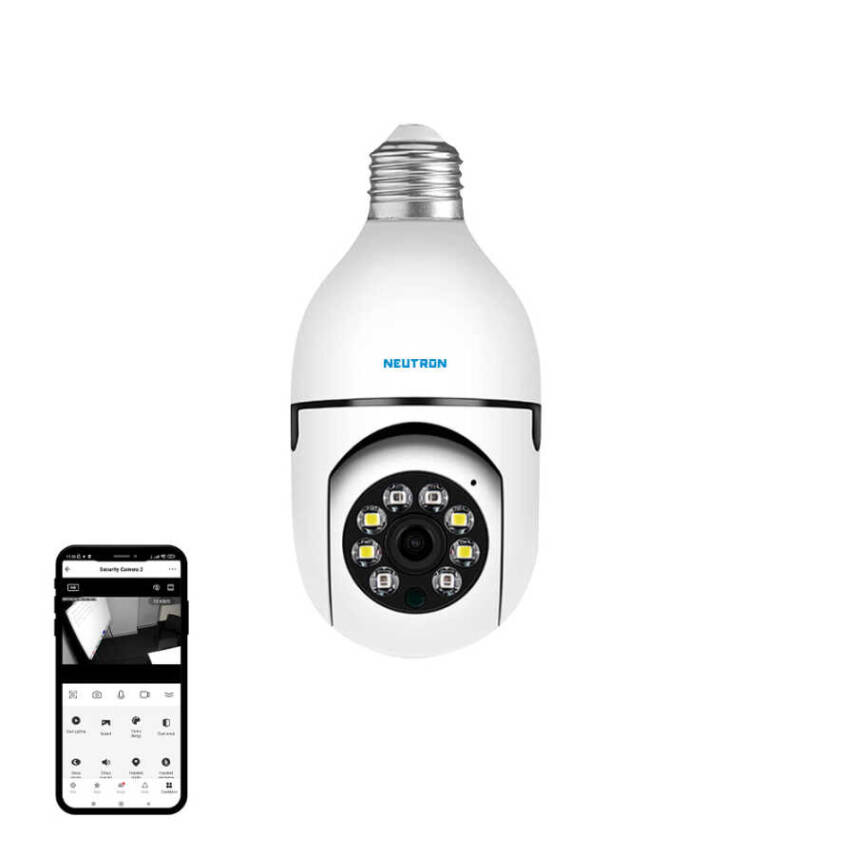 Neutron Duya Takılan Pan/Tilt 3MP Akıllı Güvenlik Kamerası - 1