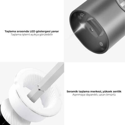 Neutron Elektrikli Tuz/Baharat Öğütücü Tekli - 8