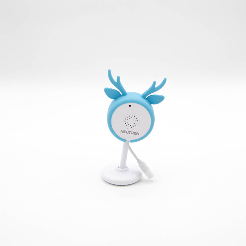 Neutron Geyik Figürlü Akıllı Bebek Kamerası Mavi - 6