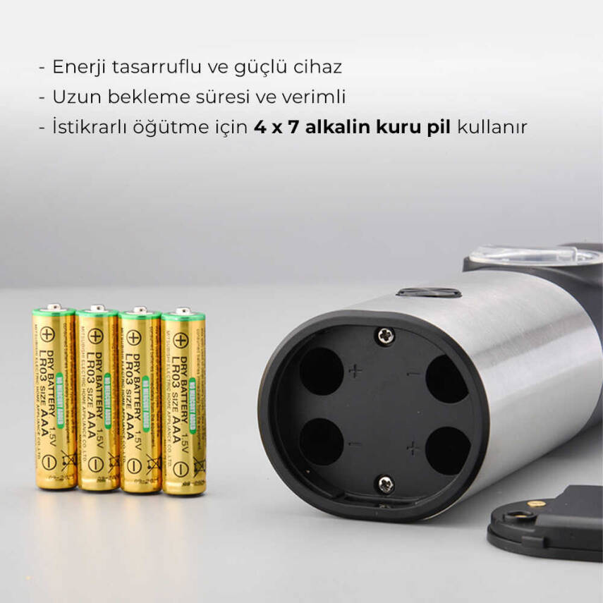 Neutron Elektrikli Tuz/Baharat Öğütücü İkili - 8
