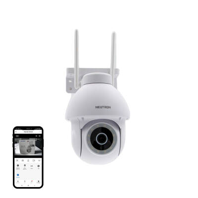 Neutron Kablosuz Dış Ortam Pan/Tilt 3MP IP Kamera - 1