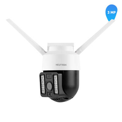 Neutron Alarmlı 3MP Pan/Tilt Dış Mekan IP Kamera - 2