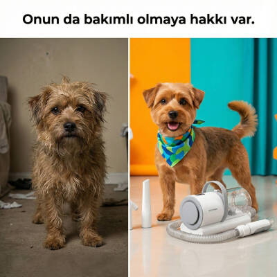NEUTRON Akıllı Evcil Hayvan Bakım Seti, Kedi - Köpek Bakım Seti - 7