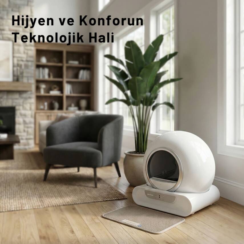 NEUTRON Akıllı Kedi Tuvaleti, Otomatik Kedi Tuvaleti - 2