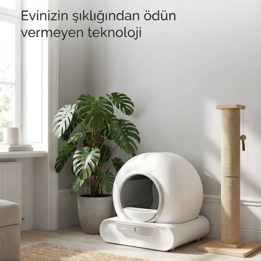 NEUTRON Akıllı Kedi Tuvaleti, Otomatik Kedi Tuvaleti - 3