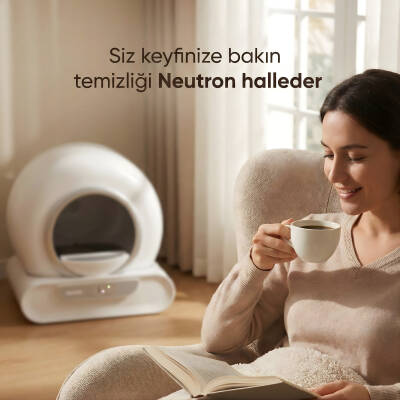 NEUTRON Akıllı Kedi Tuvaleti, Otomatik Kedi Tuvaleti - 4
