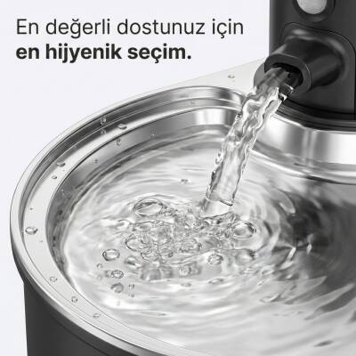 NEUTRON Akıllı Su Kabı, Evcil Hayvan Su Kabı, Otomatik Su Çeşmesi - 2