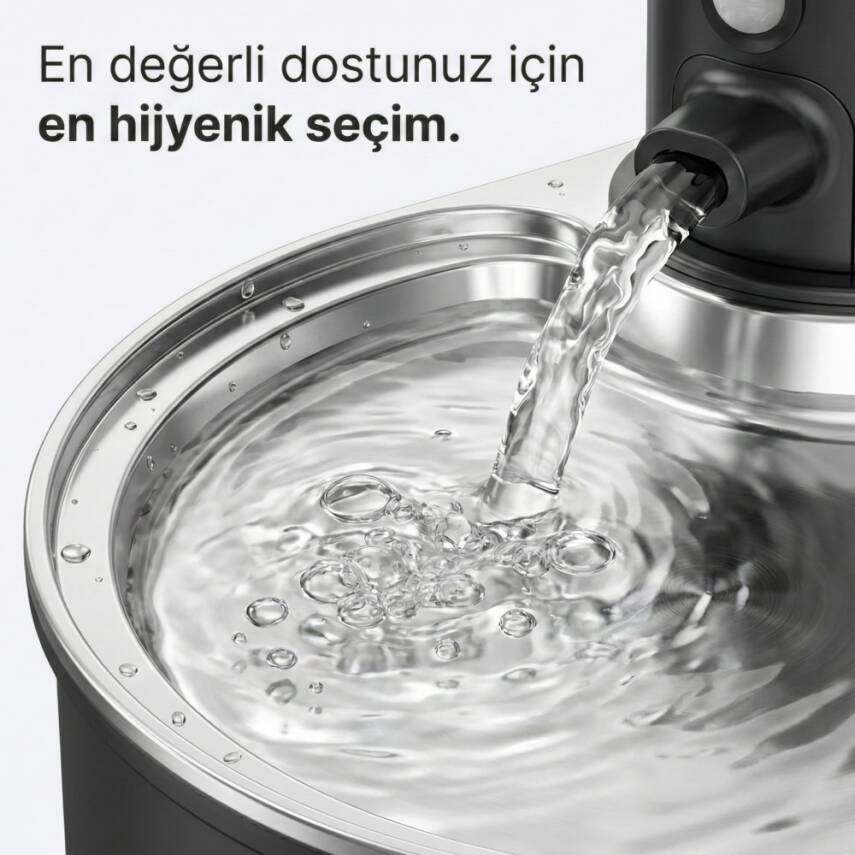NEUTRON Akıllı Su Kabı, Evcil Hayvan Su Kabı, Otomatik Su Çeşmesi - 2