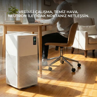 NEUTRON Hepa 13 Filtreli Hava Temizleyici, 3 Katmanlı Filtre, Geniş Ortamlar için Hava Temizleme Cihazı - 6