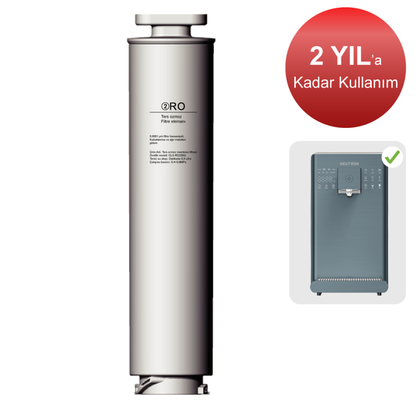 Neutron NTL-SU20C6WB Akıllı Su Arıtma Cihazı NTL-S-RO Filtre - 1