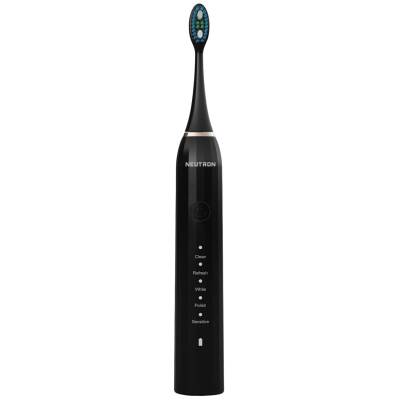 NEUTRON Şarjlı Sonik Diş Fırçası, Şarjlı Siyah Diş Fırçası - Neutron