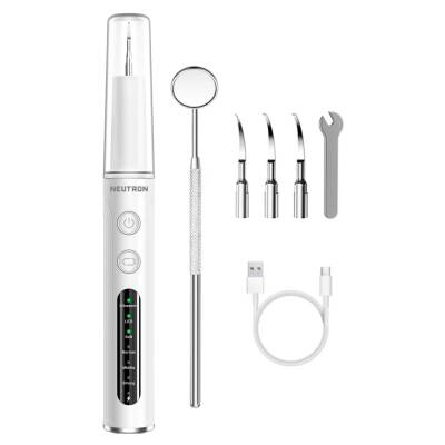 NEUTRON Şarjlı Ultrasonik Diş Tartarı Temizleyici ve Beyazlatıcı, Evde Profesyonel Ağız Bakımı - 2