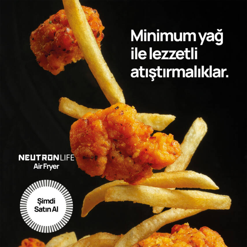Neutron Smart Air Fryer Akıllı Fritöz XXL 7.3 Litre - 6