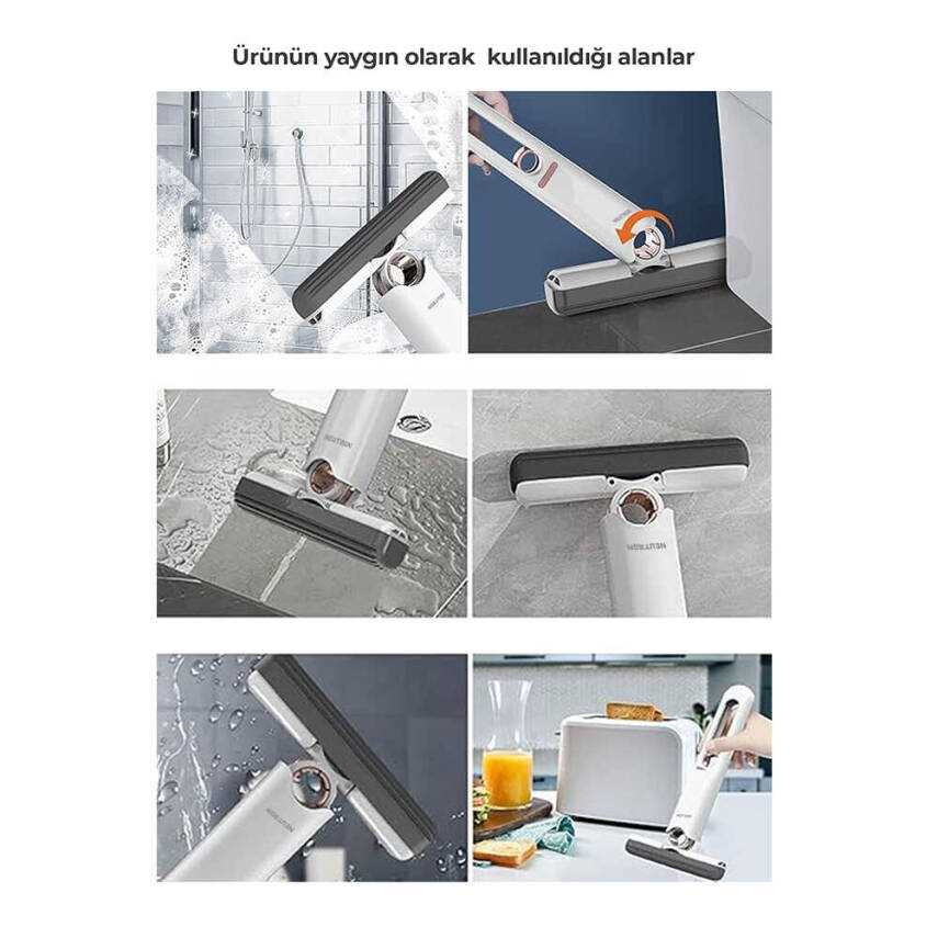 Neutron Taşınabilir Mini Mop Temizlik Paspası ve Cam Silme Aparatı - 2
