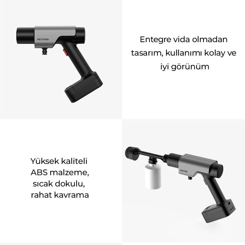 Neutron Taşınabilir Yüksek Basınçlı Araç Yıkama Cihazı - 9