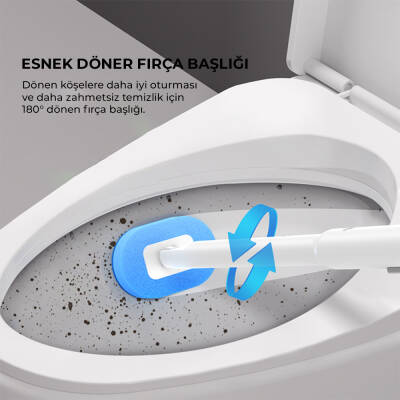 Neutron Tek Kullanımlık Hijyenik Tuvalet Fırçası - 5