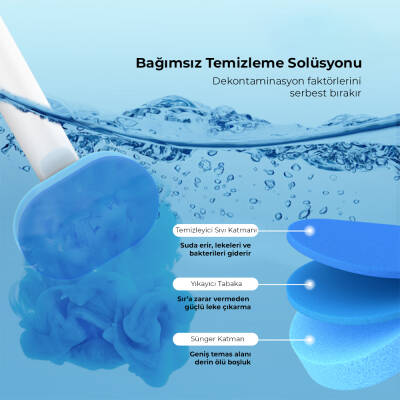 Neutron Tek Kullanımlık Hijyenik Tuvalet Fırçası - 6