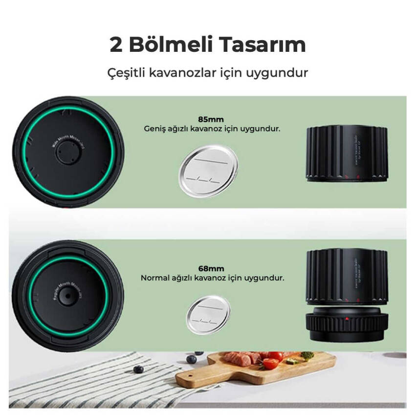 Neutron Vakumlu Kavanoz Kapağı Kapatma Cihazı - 5