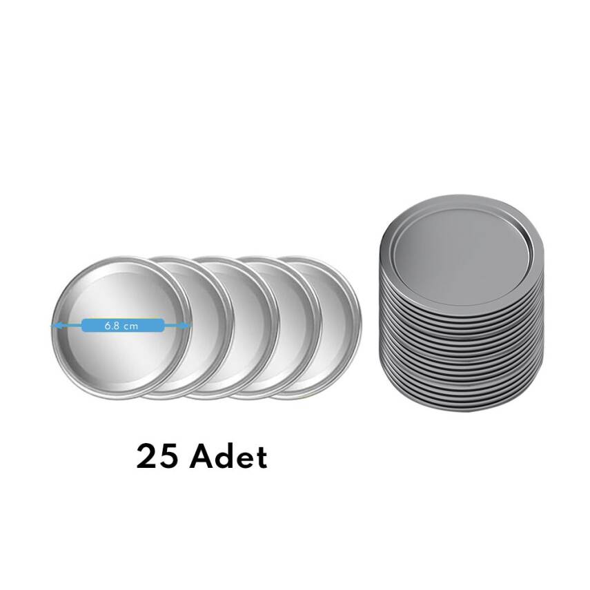 Neutron Vakumlu Kavanoz Kapağı Kapatma Cihazı Yedek Kavanoz Kapağı Küçük Boy - 1