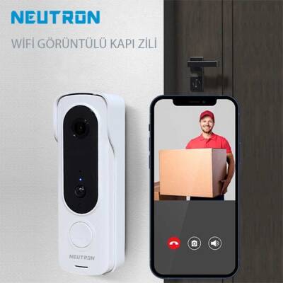 Neutron Wifi Görüntülü Kapı Zili - 1
