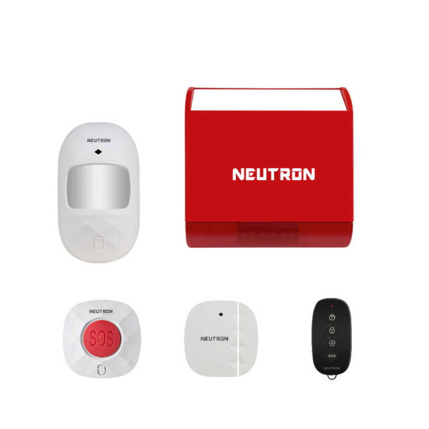Neutron Kablosuz Akıllı Dış Mekan Kablosuz Alarm Seti - 7