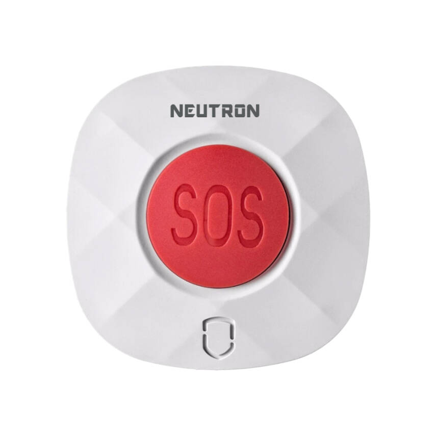 Neutron Smart Alarm Sistemi Uyumlu Kablosuz SOS Panik Butonu - 1